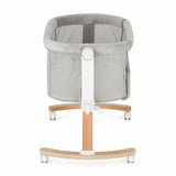 Patut co-sleeper, Petite&Mars, Glory, 2 in 1, Cu leganare, Cu ajustare pe inaltime in 5 pozitii, Cu saltea, Pliabil, Geanta de transport inclusa,0 luni+, Greutate suportata: 9 kg, Bej