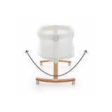 Patut co-sleeper, Petite&Mars, Glory, 2 in 1, Cu leganare, Cu ajustare pe inaltime in 5 pozitii, Cu saltea, Pliabil, Geanta de transport inclusa,0 luni+, Greutate suportata: 9 kg, Bej
