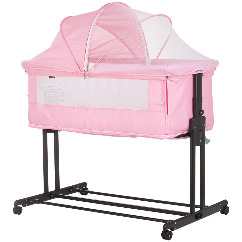 Patut co-sleeper si tarc Chipolino Zen flamingo - gogobaby.ro