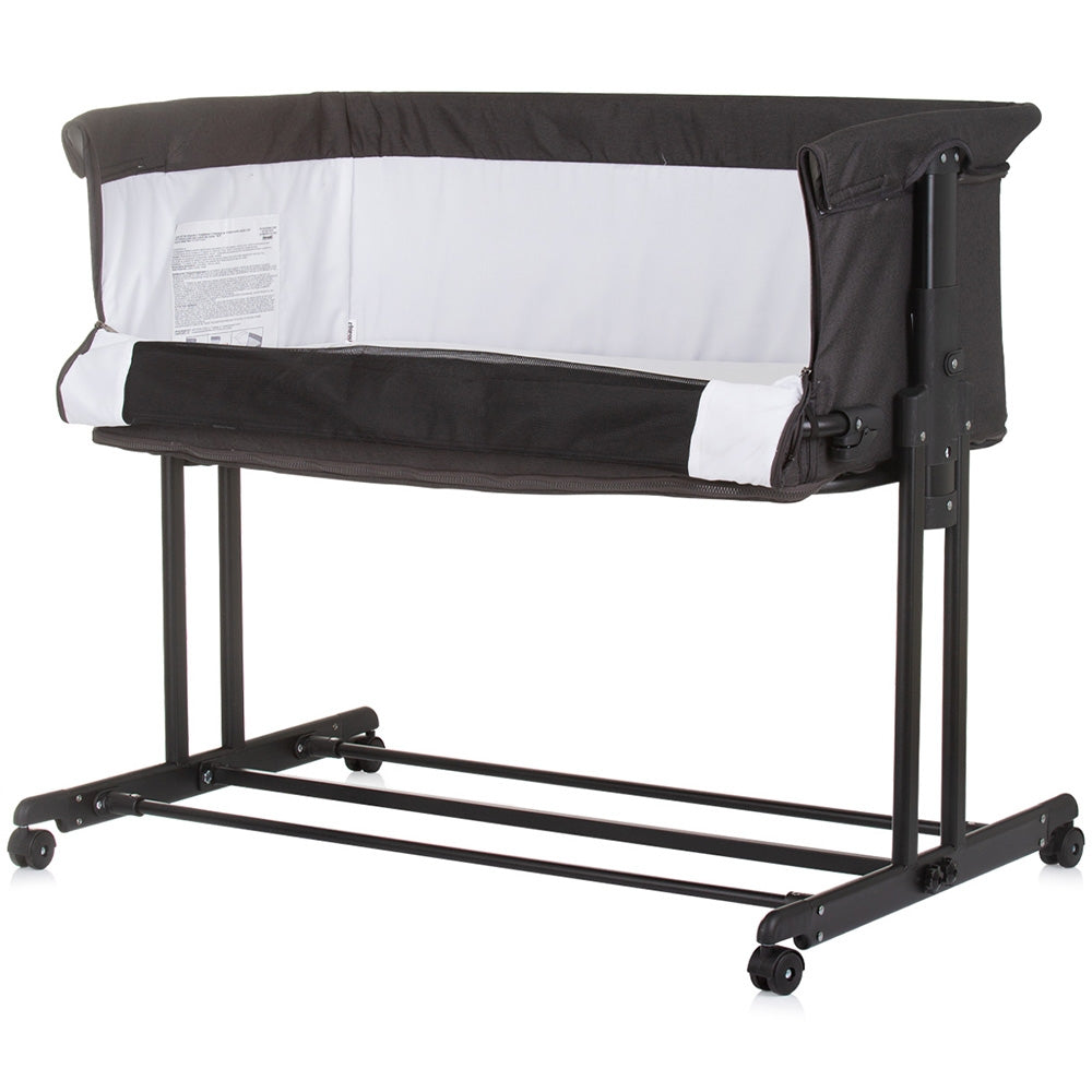 Patut co-sleeper si tarc Chipolino Zen obsidian - gogobaby.ro
