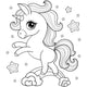 Patut copii din lemn Hubners Calisto Unicorn 120x60 cm maro cu sertar