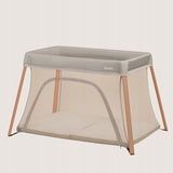 Patut multifunctional, Lionelo, Alice, 3 in 1, Material rezistent Oxford 300D, Cu iesire laterala, 0 luni+, 104×70×74 cm, Bej