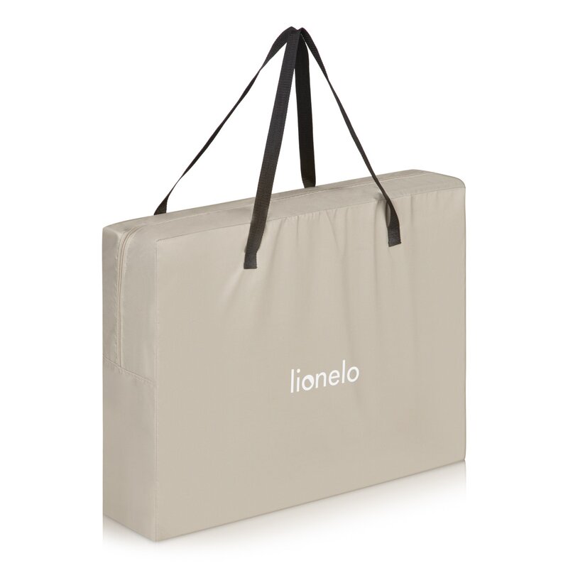 Patut multifunctional, Lionelo, Alice, 3 in 1, Material rezistent Oxford 300D, Cu iesire laterala, 0 luni+, 104×70×74 cm, Bej