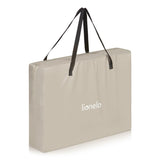 Patut multifunctional, Lionelo, Alice, 3 in 1, Material rezistent Oxford 300D, Cu iesire laterala, 0 luni+, 104×70×74 cm, Bej