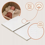 Patut multifunctional, Lionelo, Alice, 3 in 1, Material rezistent Oxford 300D, Cu iesire laterala, 0 luni+, 104×70×74 cm, Bej