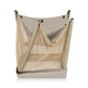 Patut multifunctional, Lionelo, Alice, 3 in 1, Material rezistent Oxford 300D, Cu iesire laterala, 0 luni+, 104×70×74 cm, Bej