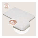Patut multifunctional, Lionelo, Mila, 2 in 1, Saltea 4 cm cu spuma T25, 2 niveluri de inaltime, Pliere rapida, Intrare laterala, Geanta de transport inclusa, 0-36 luni, Pana la 15 kg, Bej