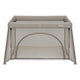Patut multifunctional, Lionelo, Mila, 2 in 1, Saltea 4 cm cu spuma T25, 2 niveluri de inaltime, Pliere rapida, Intrare laterala, Geanta de transport inclusa, 0-36 luni, Pana la 15 kg, Bej Taupe