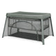 Patut multifunctional, Lionelo, Mila, 2 in 1, Saltea 4 cm cu spuma T25, 2 niveluri de inaltime, Pliere rapida, Intrare laterala, Geanta de transport inclusa, 0-36 luni, Pana la 15 kg, Verde