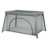Patut multifunctional, Lionelo, Mila, 2 in 1, Saltea 4 cm cu spuma T25, 2 niveluri de inaltime, Pliere rapida, Intrare laterala, Geanta de transport inclusa, 0-36 luni, Pana la 15 kg, Verde