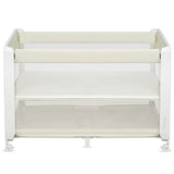 Patut multifunctional, Lionelo, Patty, 5 in 1, 0- 36 luni, Co-sleeper, Tarc de joaca, Patut de calatorie, Laterala rabatabila, 2 trepte reglare saltea, Roti, Husa transport inclusa, Bej