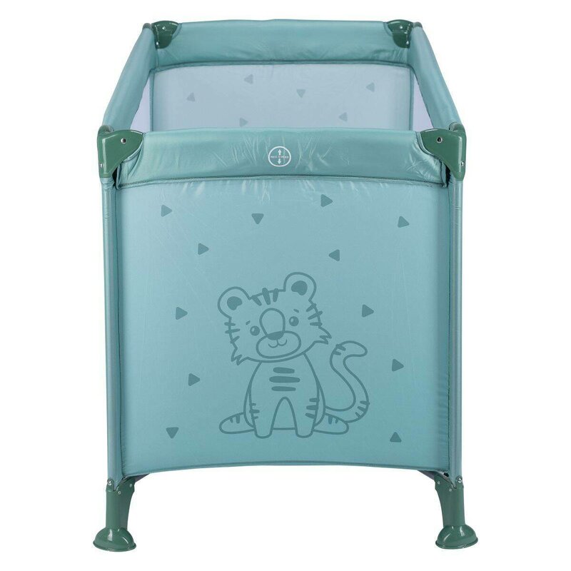 Patut pliant, FreeON, Nap, Cu un nivel, 120x60 cm, Green