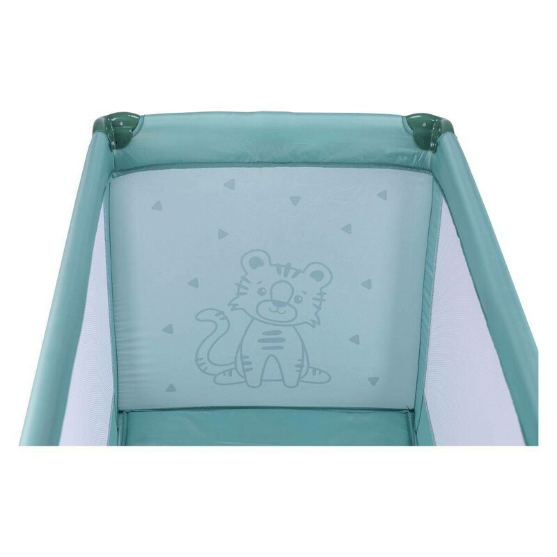 Patut pliant, FreeON, Nap, Cu un nivel, 120x60 cm, Green