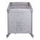 Patut pliant, FreeON, Nap, Cu un nivel, 120x60 cm, Grey
