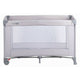 Patut pliant, FreeON, Nap, Cu un nivel, 120x60 cm, Grey