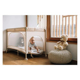 Patut pliant, FreeON, Nook, Cu un nivel, 120x60 cm, Beige