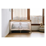 Patut pliant, FreeON, Nook, Cu un nivel, 120x60 cm, Beige