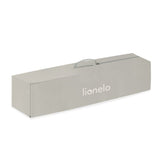 Patut pliant, Lionelo, Amelie, Cu intrare laterala, 100.5×70.5 cm, Include salteluta, roti, geanta pentru transport, Constructie usoara- 7 kg, Cadru stabil din otel, Bej