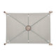 Patut pliant, Lionelo, Amelie, Cu intrare laterala, 100.5×70.5 cm, Include salteluta, roti, geanta pentru transport, Constructie usoara- 7 kg, Cadru stabil din otel, Bej