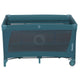 Patut pliant, Lionelo, Flower, Cu doua nivele, Cu arcada, Geanta transport, Masuta de infasat, Bara cu jucarii, Fereastra laterala, 120x60 cm, Conform cu standardele europeane de securitate EN 716 si EN12221, Verde