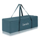 Patut pliant, Lionelo, Flower, Cu doua nivele, Cu arcada, Geanta transport, Masuta de infasat, Bara cu jucarii, Fereastra laterala, 120x60 cm, Conform cu standardele europeane de securitate EN 716 si EN12221, Verde