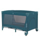 Patut pliant, Lionelo, Flower, Cu doua nivele, Cu arcada, Geanta transport, Masuta de infasat, Bara cu jucarii, Fereastra laterala, 120x60 cm, Conform cu standardele europeane de securitate EN 716 si EN12221, Verde