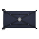 Patut pliant, Lionelo, Jasmin Easy Fold, Pana la 15 kg, Usor de pliat, Cu doua nivele, Cu saltea ergonomica T25, Cu intrare laterala cu fermoar, 2 roti cu frana, 123 x 67 cm, Conform cu EN 716, 0-36 luni, Albastru