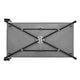 Patut pliant, Lionelo, Jasmin Easy Fold, Pana la 15 kg, Usor de pliat, Cu doua nivele, Cu saltea ergonomica T25, Cu intrare laterala cu fermoar, 2 roti cu frana, 123 x 67 cm, Conform cu EN 716, 0-36 luni, Gri