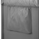 Patut pliant, Lionelo, Jasmin Easy Fold, Pana la 15 kg, Usor de pliat, Cu doua nivele, Cu saltea ergonomica T25, Cu intrare laterala cu fermoar, 2 roti cu frana, 123 x 67 cm, Conform cu EN 716, 0-36 luni, Gri