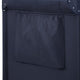 Patut pliant, Lionelo, Jasmin Easy Fold, Pana la 15 kg, Usor de pliat, Cu doua nivele, Cu saltea ergonomica T25, Cu intrare laterala cu fermoar, 2 roti cu frana, 123 x 67 cm, Conform cu EN 716, 0-36 luni, Albastru