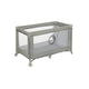 Patut pliant, Lionelo, Stefi, Cu un nivel, Cu intrare laterala cu fermoar, 2 roti, 120x60 cm, Conform cu standardul european de securitate EN 716, Bej