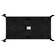 Patut pliant, Lionelo, Stefi, Cu un nivel, Cu intrare laterala cu fermoar, 2 roti, 120x60 cm, Conform cu standardul european de securitate EN 716, Negru