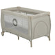 Patut pliant, Lionelo, Stefi Plus, Cu doua nivele, Cu intrare laterala cu fermoar, 2 roti, 120 x 60 cm, Conform cu standardul european de securitate EN 716, Bej