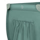 Patut pliant, Lionelo, Stefi Plus, Cu doua nivele, Cu intrare laterala cu fermoar, 2 roti, 120 x 60 cm, Conform cu standardul european de securitate EN 716, Verde Olive
