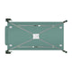 Patut pliant, Lionelo, Stefi Plus, Cu doua nivele, Cu intrare laterala cu fermoar, 2 roti, 120 x 60 cm, Conform cu standardul european de securitate EN 716, Verde Olive