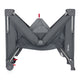 Patut pliant multifunctional, Lionelo, Ellen, Cu laterala culisanta, Nivel suplimentar, Intrare laterala cu fermoar, 2 roti, Saltea pliabila si geanta de transport incluse, 0- 36 luni, Pana la 15 kg, 120x60 cm, Conform cu EN 716, Gri