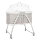 Patut si balansoar portabil Lionelo, Gaya 2 in 1, cu functie de leganat si muzica, 3 viteze de leganat reglabile, saltea T25, controlat prin telecomanda sau panou, pana la 9 kg, 0 luni+, 93 x 68 x 81 cm, bej sand