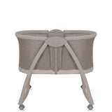 Patut si balansoar portabil Lionelo, Gaya 2 in 1, cu functie de leganat si muzica, 3 viteze de leganat reglabile, saltea T25, controlat prin telecomanda sau panou, pana la 9 kg, 0 luni+, 93 x 68 x 81 cm, bej latte