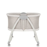 Patut si balansoar portabil Lionelo, Gaya 2 in 1, cu functie de leganat si muzica, 3 viteze de leganat reglabile, saltea T25, controlat prin telecomanda sau panou, pana la 9 kg, 0 luni+, 93 x 68 x 81 cm, bej sand
