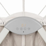 Patut si balansoar portabil Lionelo, Gaya 2 in 1, cu functie de leganat si muzica, 3 viteze de leganat reglabile, saltea T25, controlat prin telecomanda sau panou, pana la 9 kg, 0 luni+, 93 x 68 x 81 cm, bej sand