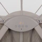 Patut si balansoar portabil Lionelo, Gaya 2 in 1, cu functie de leganat si muzica, 3 viteze de leganat reglabile, saltea T25, controlat prin telecomanda sau panou, pana la 9 kg, 0 luni+, 93 x 68 x 81 cm, bej latte