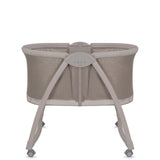 Patut si balansoar portabil Lionelo, Gaya 2 in 1, cu functie de leganat si muzica, 3 viteze de leganat reglabile, saltea T25, controlat prin telecomanda sau panou, pana la 9 kg, 0 luni+, 93 x 68 x 81 cm, bej latte