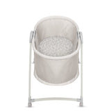 Patut si balansoar portabil Lionelo, Gaya 2 in 1, cu functie de leganat si muzica, 3 viteze de leganat reglabile, saltea T25, controlat prin telecomanda sau panou, pana la 9 kg, 0 luni+, 93 x 68 x 81 cm, bej sand
