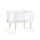 BabyBjorn - Patut reglabil pe inaltime din mesh, Alb