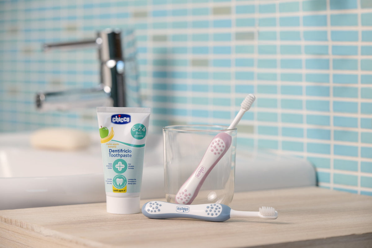 Periuta de dinti Chicco, Lilac, 6-36luni+ - gogobaby.ro