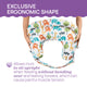 Perna alaptare Chicco Boppy Deluxe, Confetti, 0luni+