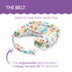 Perna alaptare Chicco Boppy Deluxe, Hello Baby, 0luni+