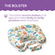 Perna alaptare Chicco Boppy Deluxe, Wild Flowers, 0luni+