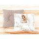 Perna bebelus, MimiNu, Profilata, Cu doua fete, Cu functie anti-soc, Pufoasa, Din catifea si bumbac, 23x26 cm, Materiale certificate Oeko Tex Standard 100, Velvet Fairy
