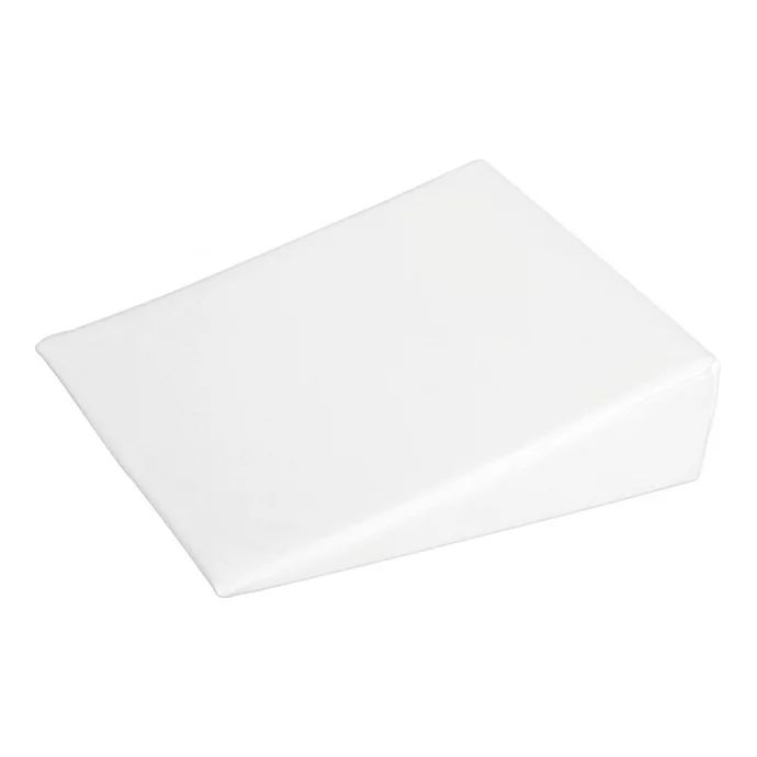 Perna inclinata, Bubaba, Antireflux, Cu husa din bumbac, 30 x 37 x 1,5-10 cm, Alba